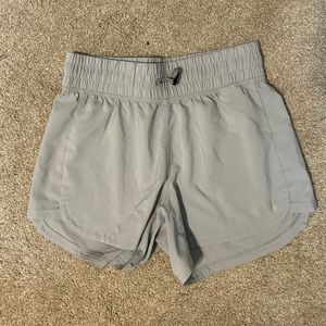 Grey Adidas Aeroready Drawstring Shorts